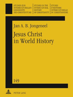 cover image of Jesus Christ in World History